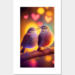 Love Birds 3 Posters and Art